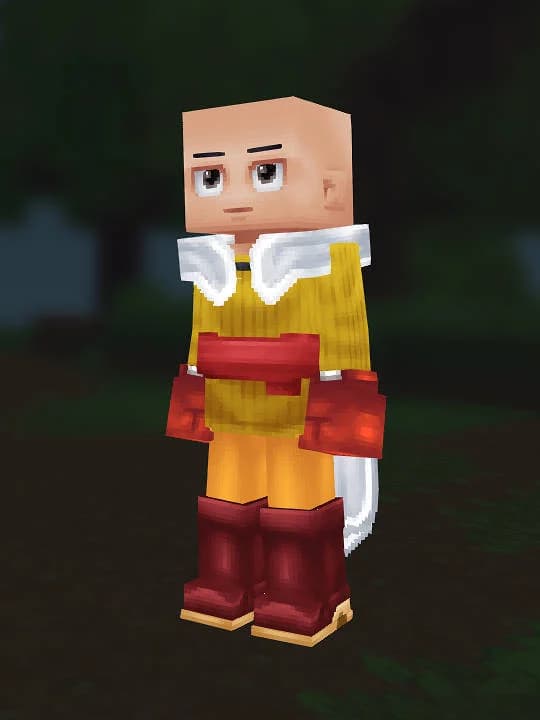 Saitama - Hytale character preset preview