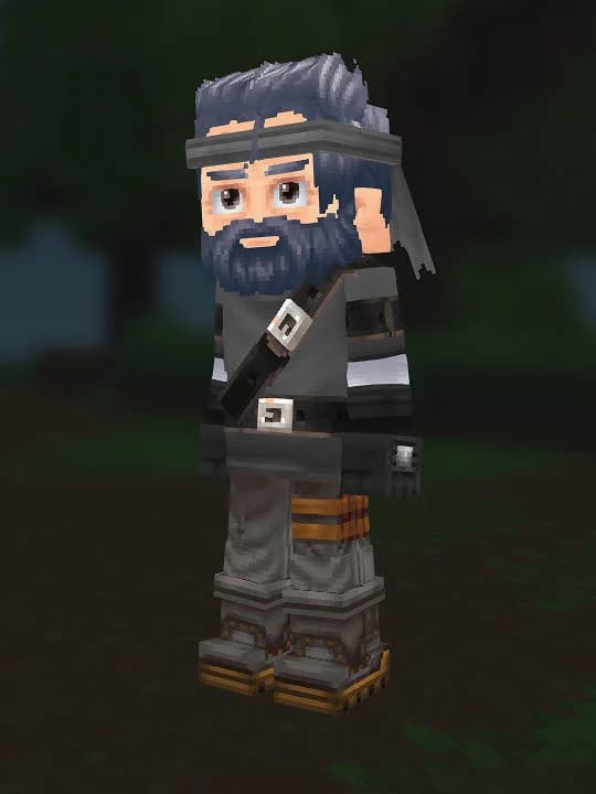 Solid Snake - Hytale character preset preview