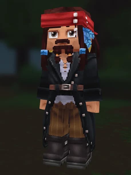 Jack Sparrow - Hytale character preset preview