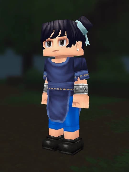 Chun-Li - Hytale character preset preview