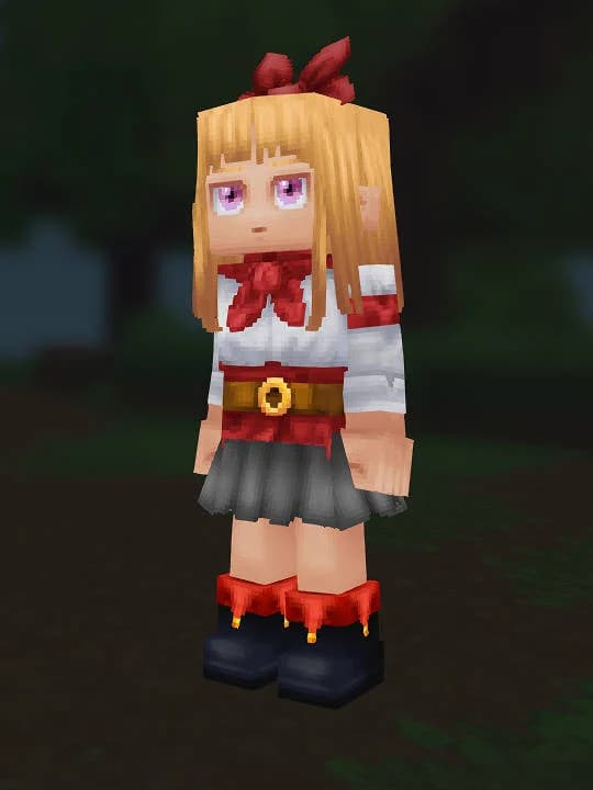 Ruby Hoshino - Hytale character preset preview