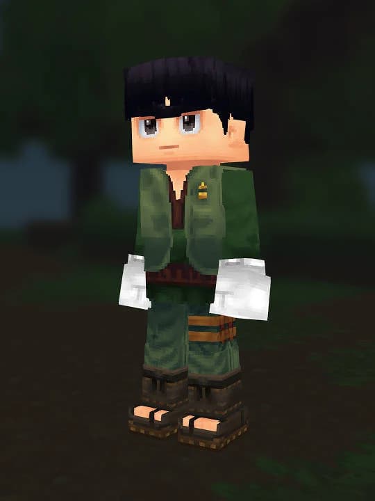 Rock Lee - Hytale character preset preview