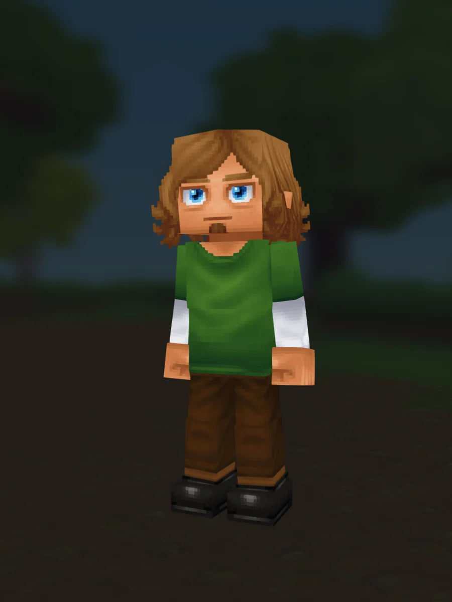 Shaggy - Hytale character preset preview