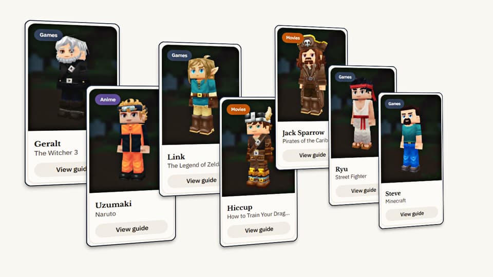 Best Hytale Skins to Recreate: 12 Character Styles That Translate Well in the Creator Curated Hytale skin ideas covering anime, game, and fantasy character recreations.